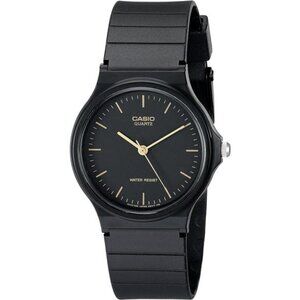 MQ24 Series | Black | Water Resistant | Three Hand Analog (HR, Min, SEC)